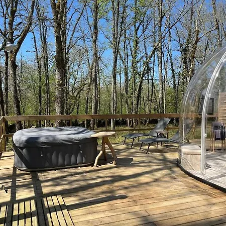 Роскошный шатер Bulle De Morphee & Escamps (Lot)