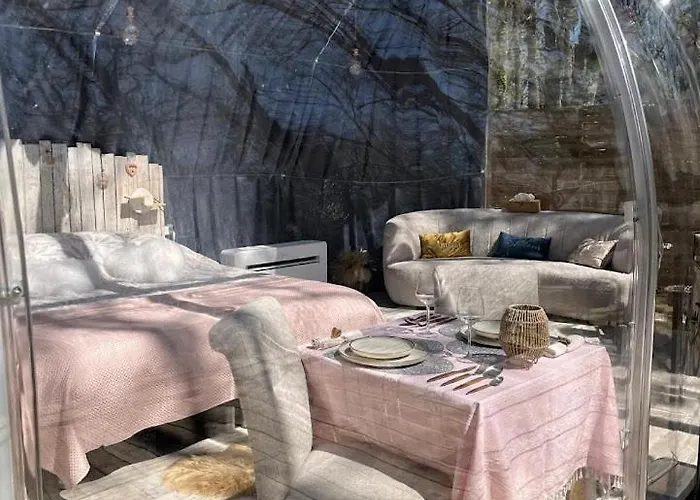 Luxusní stan Bulle De Morphee & *